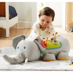 HABA Discovery Elephant - Oversized Plush Sensory Activity Toy For Baby Nursery's - Ages 6 Months + -Best Toy Store GUEST 51251b52 35a5 4dbb 97c1 87c9891a08e3