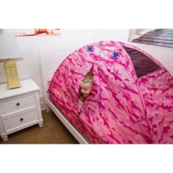 Pacific Play Tents Kids Pink Camo Bed Tent Twin Size -Best Toy Store GUEST 51432299 b8da 4243 b6c0 1a84f6164dff
