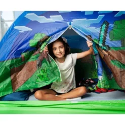 Ukonic Minecraft Indoor Bed Tent Pop-Up Fort -Best Toy Store GUEST 53cd0627 1b82 4fe4 a0b8 47891dc22a69
