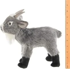 Bearington Garret Plush Gray Goat Stuffed Animal, 12 Inches -Best Toy Store GUEST 53fc6edf 903e 4de5 a85a 9f4bf38127a9