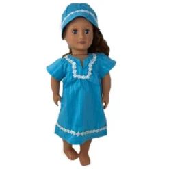 Doll Clothes Superstore Matching Girl And Doll Dress With Hat Size 5 -Best Toy Store GUEST 572778f5 61b5 477f 96b2 b7254ce80dad