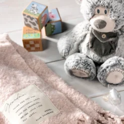 DEMDACO Gray Pocket Prayer Bear 11" -Best Toy Store GUEST 584c4469 eeb6 4f5b 9a87 49f22add477a