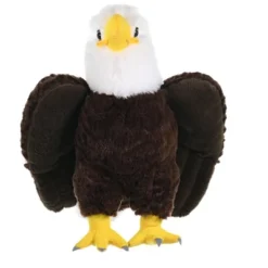 Wild Republic Cuddlekins Bald Eagle Stuffed Animal, 12 Inches