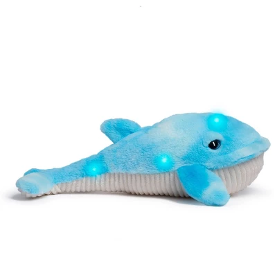FAO Schwarz 17" Glow Brights LED With Sound Whale Toy Plush 4 FAO Schwarz 17" Glow Brights LED With Sound Whale Toy Plush - Image 2