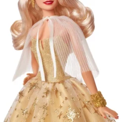 Barbie 13" Signature 2023 Holiday Collector Doll With Golden Gown And Blonde Hair -Best Toy Store GUEST 5d161417 9f8c 4fc0 8ed9 519385e6d479