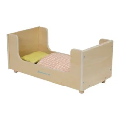Manhattan Toy Night Night Wooden Play Sleigh Bed With Pillow And Blanket For Dolls And Stuffed Animals -Best Toy Store GUEST 5dfdcd47 4843 4e36 8951 9e716bb4d2b4