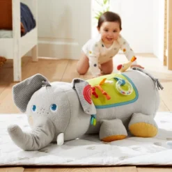 HABA Discovery Elephant - Oversized Plush Sensory Activity Toy For Baby Nursery's - Ages 6 Months + -Best Toy Store GUEST 5eaf5ff9 f5ce 484d acda 499dfa96b919