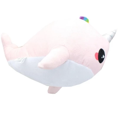 Se7en20 Glitter Galaxy 12-Inch Rainbow Spout Pink Narwhal Collectible Plush 3 Se7en20 Glitter Galaxy 12-Inch Rainbow Spout Pink Narwhal Collectible Plush