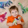 BUILD ME Stuffed Animal Set Of 4 - 12" Soft Dinosaur Plush Toys For Boys And Girls -Best Toy Store GUEST 5f7ef1d2 0905 4702 bff5 8694eb908b09