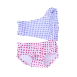 Sophia’s Cut-Out Bathing Suit, Cover Up And Sandals, Pink/Purple -Best Toy Store GUEST 62ff8699 bcd8 4438 a731 52b79c0ad6c5