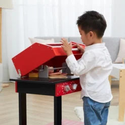 Teamson Kids Little Helper Backyard BBQ Grill Playset With Interactive Features And 25 Play Cooking Accessories, Red/Black 19 Teamson Kids Little Helper Backyard BBQ Grill Playset With Interactive Features And 25 Play Cooking Accessories, Red/Black -Best Toy Store GUEST 648af641 c47d 47a5 bced 05aba44b97eb