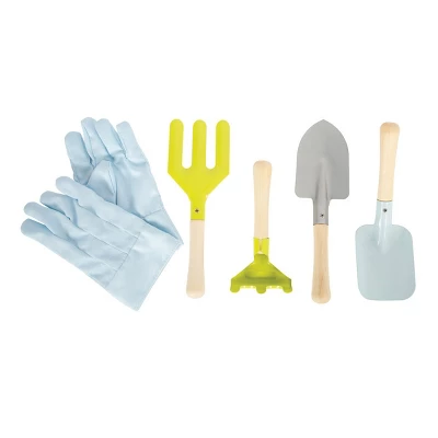 Small Foot Gardening Tool Playset - 7 Pieces 3 Small Foot Gardening Tool Playset - 7 Pieces