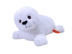 Wild Republic Ecokins Mini Harp Seal Stuffed Animal, 8 Inches