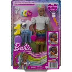 Barbie Leopard Rainbow Hair Doll - Animal Print Skirt -Best Toy Store GUEST 69f94c99 c649 4266 9250 b639bf2b3f64