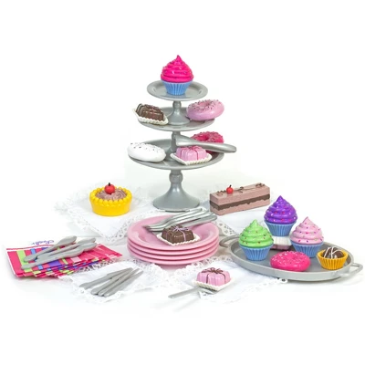 Sophia’s 47 Piece Serving Set With Desserts For 18'' Dolls, Multicolor 8 Sophia’s 47 Piece Serving Set With Desserts For 18'' Dolls, Multicolor - Image 6