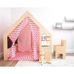 Avenlur Flair - Wooden 5 In 1 Indoor Playhouse Play Tent With Desk Table -Best Toy Store GUEST 6de98833 0601 4d47 b8d4 9705cea10ba5