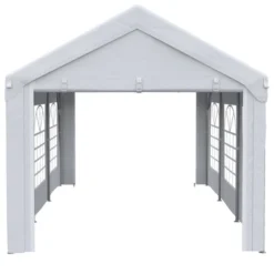 Outsunny 10ft X 20ft Party Tent & Carport, Portable Garage Outdoor Canopy Tent With Removable Sidewalls And Windows -Best Toy Store GUEST 6f9ad8ef 809f 459d 8df0 33351f9cfb52