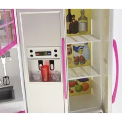 Insten Mini Modern Kitchen Playset For Dolls With Refrigerator, Stove, Sink, Pink, 15 X 12.5 In -Best Toy Store GUEST 70528b46 9cb4 4a69 bcc6 6951ff58712c