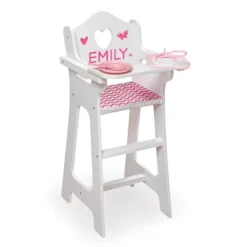 Badger Basket Doll High Chair With Accessories And Free Personalization Kit -Best Toy Store GUEST 73705c40 430b 4e74 b011 5134c16bcb71