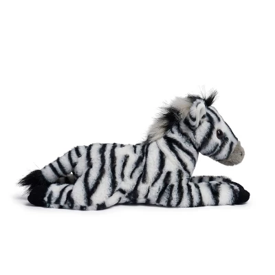 FAO Schwarz 15" Adopt A Wild Pal Zebra Toy Plush 5 FAO Schwarz 15" Adopt A Wild Pal Zebra Toy Plush - Image 3