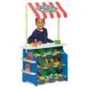 Melissa & Doug Wooden Grocery Store And Lemonade Stand - Reversible Awning, 9 Bins, Chalkboards -Best Toy Store GUEST 74d5bd2c 0ebb 468b aca6 9fef5236a168