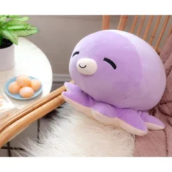 Toynk MochiOshis 12-Inch Character Plush Toy Animal Purple Octopus | Ibuki Inkyoshi -Best Toy Store GUEST 768de46d a676 4e8c 8b4e 9a38ea695c76