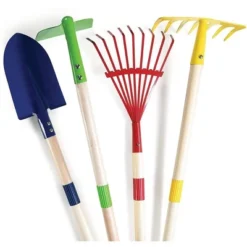 Kids Garden Tool Set Toy 4-Piece - Includes Shovel, Rake, Hoe, Leaf Rake Wooden Gardening Tools For Kids - Play22usa -Best Toy Store GUEST 7954b12c 5da4 453d 8971 3cae093cae0d