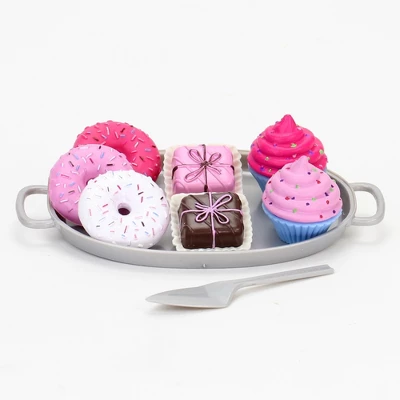 Sophia’s 47 Piece Serving Set With Desserts For 18'' Dolls, Multicolor 4 Sophia’s 47 Piece Serving Set With Desserts For 18'' Dolls, Multicolor - Image 2