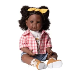 Adora Realistic Black Baby Doll Happy Camper Toddler Doll - 20 Inch, Soft CuddleMe Vinyl, Black Hair, Brown Eyes -Best Toy Store GUEST 8266a672 3b8b 42ae 8c8f 632be7b99440