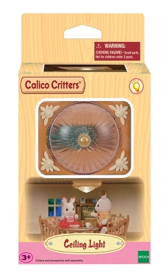 Calico Critters Ceiling Light, Dollhouse Accessory Set For Calico Critters Homes 5 Calico Critters Ceiling Light, Dollhouse Accessory Set For Calico Critters Homes - Image 3