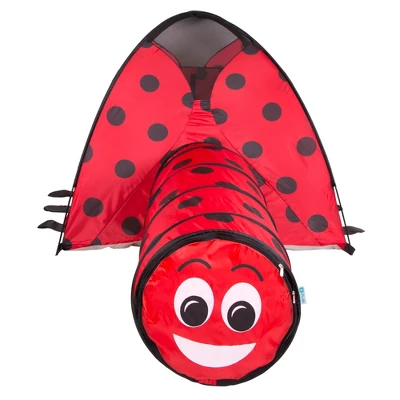 Pacific Play Tents Kids Ladybug Tent And Tunnel Combo 3 Pacific Play Tents Kids Ladybug Tent And Tunnel Combo
