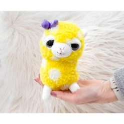 Kellytoy Cute And Cuddly 12 Inch Alpaca Plush | Yellow -Best Toy Store GUEST 845b426e aa69 4967 8126 f9a06f80d314