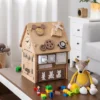 Costway Wooden Busy House Montessori Toy With Sensory Games & Interior Storage Space 1 Costway Wooden Busy House Montessori Toy With Sensory Games & Interior Storage Space -Best Toy Store GUEST 85129654 1355 44b2 801c 67a894a29c5e