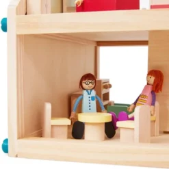 Olivia's Little World Kids Buildable Furnished Wooden Dollhouse For 3.5" Dolls -Best Toy Store GUEST 859fa597 6f30 430a bde0 41b84a14e1af