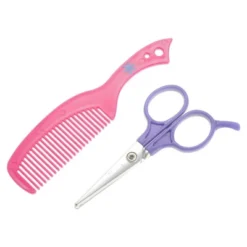 Insten Hair Stylist Beauty Salon Girls Playset With Hair Dryer, Comb & Accessories, Pretend Toys For Kids