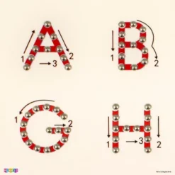 Magnetic Doodle Drawing And Writing Board 275 Slots For Kids Erasable With Pen - Learning Uppercase ABC Letters Kids Drawing Board - Play22Usa -Best Toy Store GUEST 85d40099 7502 4942 b720 e0cc72d6ca2b