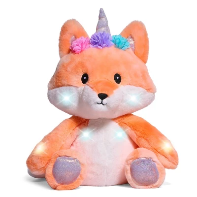 FAO Schwarz 14" Foxicorn LED Plush With Sound 7 FAO Schwarz 14" Foxicorn LED Plush With Sound - Image 5