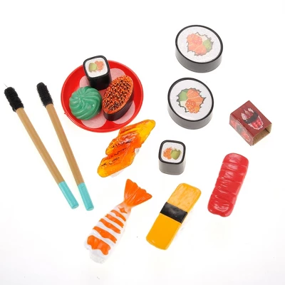 Ready! Set! Play! Link 21 Piece Japanese Sushi Dinner Bento Box, Pretend Play Cutting Food Set For Kids 6 Ready! Set! Play! Link 21 Piece Japanese Sushi Dinner Bento Box, Pretend Play Cutting Food Set For Kids - Image 4