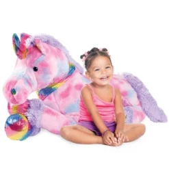 Best Choice Products 52in Kids Extra Large Plush Unicorn, Life-Size Stuffed Animal Toy W/ Rainbow Details -Best Toy Store GUEST 87ae230f fb3b 43b7 a5d1 3f9b4ff300ad