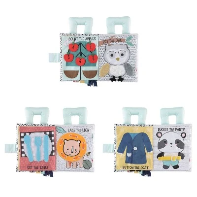 The Peanutshell Soft Cloth Busy Book, Interactive Learning Activity Book For Toddlers 4 The Peanutshell Soft Cloth Busy Book, Interactive Learning Activity Book For Toddlers - Image 2