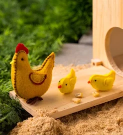 Magic Cabin - Wooden Chicken Coop And Felt Chickens Play Set Special For Kids 18 Magic Cabin - Wooden Chicken Coop And Felt Chickens Play Set Special For Kids -Best Toy Store GUEST 89fce42f 5eef 4f83 91e0 e6f6d917cfa3