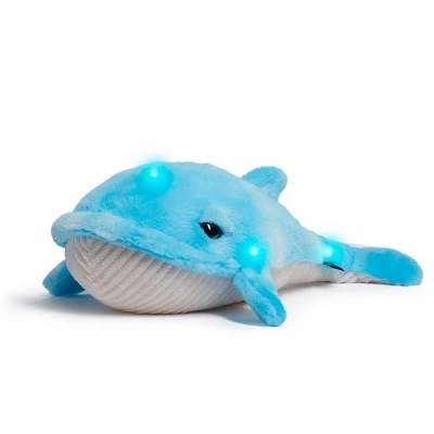 FAO Schwarz 17" Glow Brights LED With Sound Whale Toy Plush 5 FAO Schwarz 17" Glow Brights LED With Sound Whale Toy Plush - Image 3