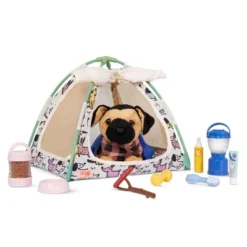 Our Generation Camping Tails Pet Tent Accessory Set For 18" Dolls -Best Toy Store GUEST 8dab0873 aef0 4289 8d7b 16b925d8497a
