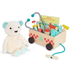 B. Toys - Doctor Kit, Teddy Bear & Board Book - Bobby Bear Playset -Best Toy Store GUEST 947c342b 738b 4722 80fc a7055841ac7f