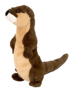 Wild Republic Cuddlekins Mini Standing River Otter Stuffed Animal, 8 Inches