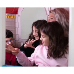 Ram Quality Products Kid's Classic Real Feel Cottage Compact Foldable Plastic Toddler Outdoor Playhouse For Children Ages 2 Years Old And Up, White -Best Toy Store GUEST 94c5bcd5 0cfc 4557 a266 07a800077521