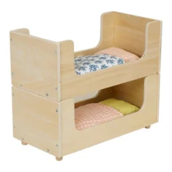 Manhattan Toy Sleep Tight Wooden Play Sleigh Bed With Pillow And Blanket For Dolls And Stuffed Animals -Best Toy Store GUEST 95cc5135 72c3 483a a82d 98c64ea3c13d