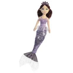 Aurora Sea Sparkles 18" Tutu Sparkles Iris Mermaid Purple Stuffed Doll -Best Toy Store GUEST 96313762 68da 4ee0 91ce c1212c9d672c