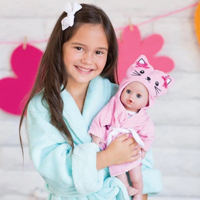 Adora Baby Bath Toy Kitty, 13 Inch Bath Time Doll With QuickDri Body 5 Adora Baby Bath Toy Kitty, 13 Inch Bath Time Doll With QuickDri Body - Image 3
