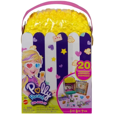 Polly Pocket Un-Box-It Popcorn Box Playset 7 Polly Pocket Un-Box-It Popcorn Box Playset - Image 5